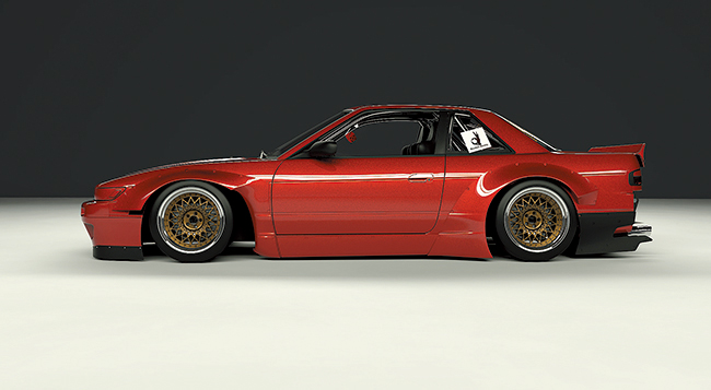 S13 Silvia/240sx V2 body kit