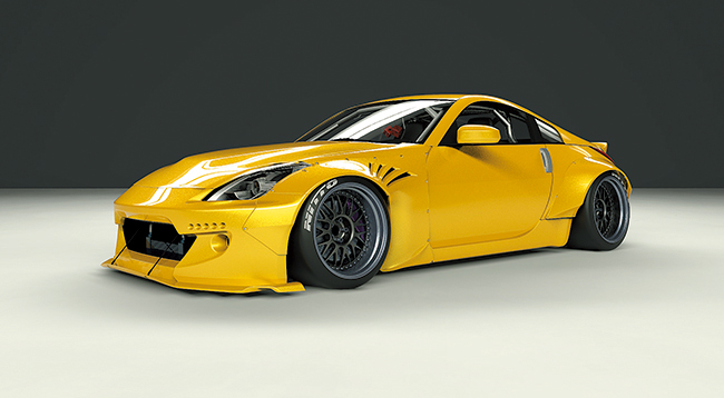 Z33 350Z body kit