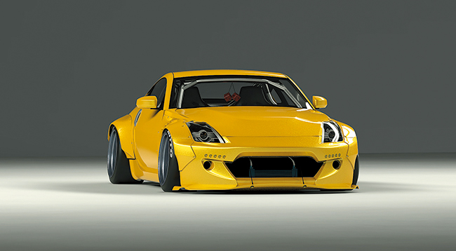 Z33 350Z body kit